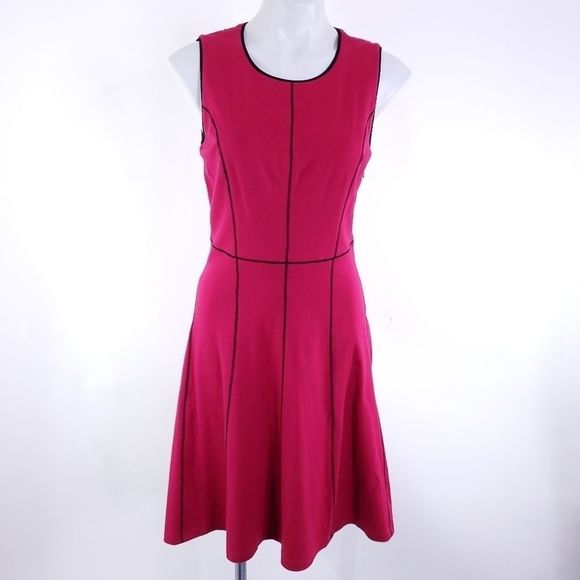 Carmen by Carmen Marc Valvo ponte dress sz S - Picture 3 of 7